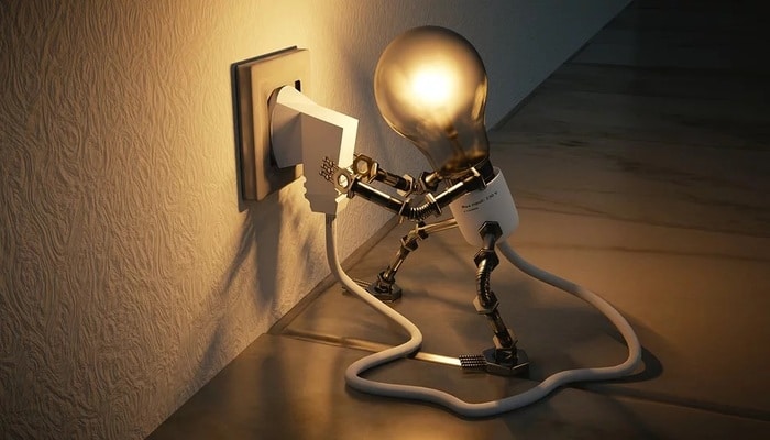 lampada energia elétrica
